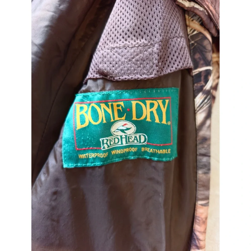 RedHead‎ Bone Dry Mens Advantage Max-4 HD Camo Hunting Jacket Large FLAW